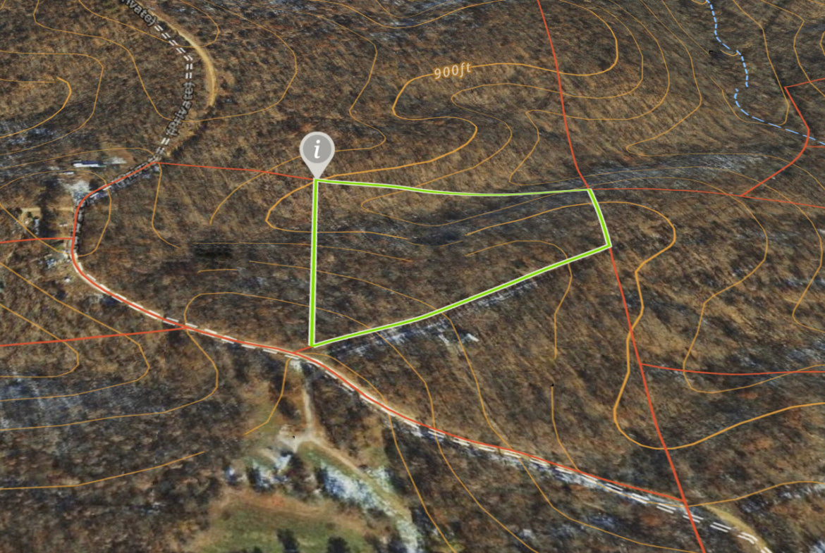 7.3 Acres with Utilities just South of the Lake!