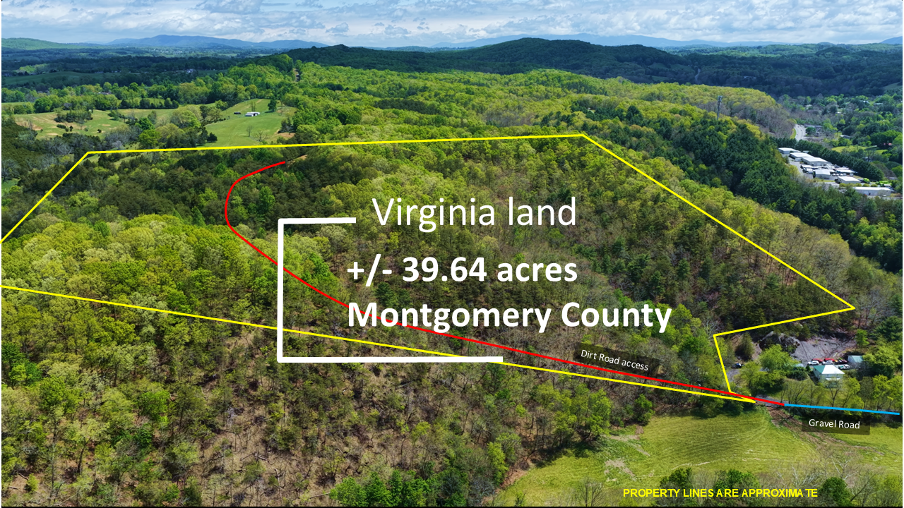 39.64 Acres – Radford, Virginia