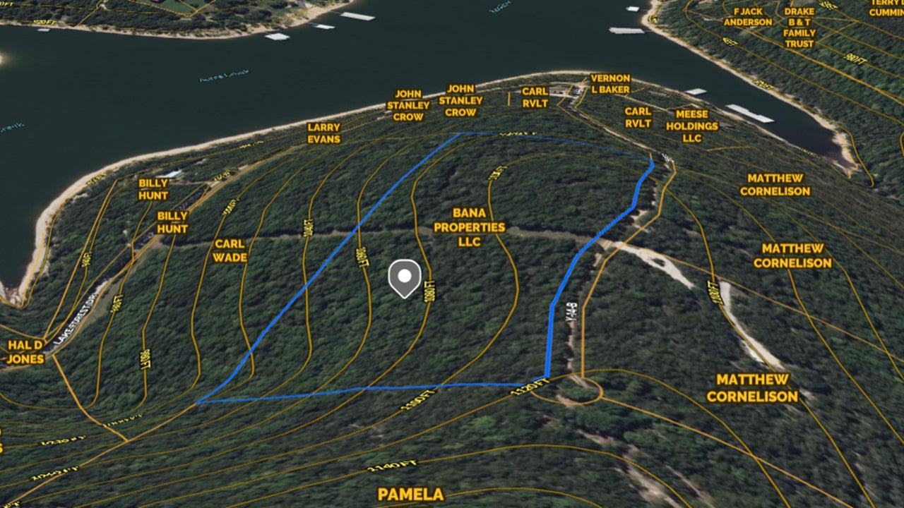 10.2 acre with lake views